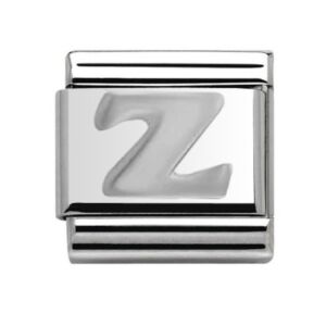 Silver Letter Z Charm 29481SS-Z