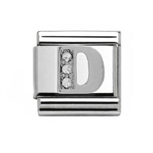 Charmlinks D Silver Charm 29605SS