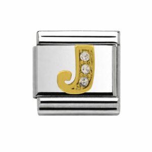 Charmlinks J Yellow Gold Charm 29611GS-J