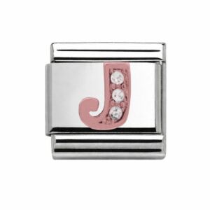 Charmlinks J Rose Gold Charm 29611RS-J
