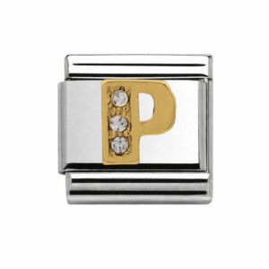 Charmlinks P Yellow Gold Charm 29617GS-P