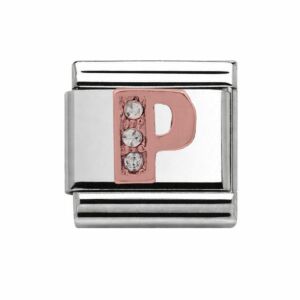 Charmlinks P Rose Gold Charm 29617RS-P