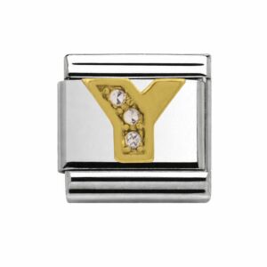 Charmlinks Y Yellow Gold Charm 29625GS-Y