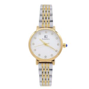 K&Co Two Tone Yellow Gold Timepiece 54597
