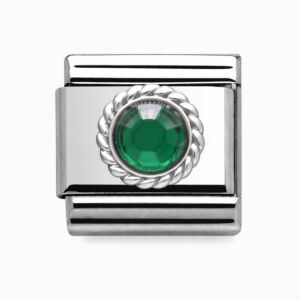 Charmlinks Emerald Birthstone Charm29622-EM