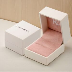 K&Co. Sterling Silver Ring Box 47*52*37mm