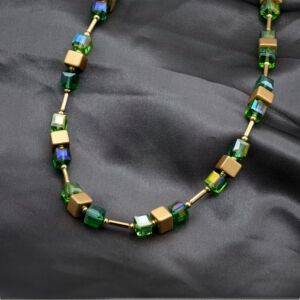 Matisse Gold Cube Necklace N602644G