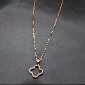 Matisse Rose Gold Necklace N602826R