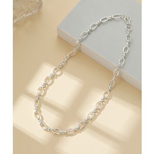 Matisse Silver Chain Link Necklace N603030s