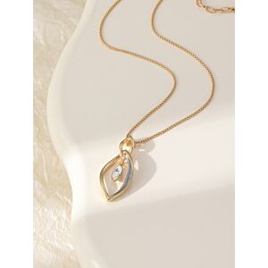 Matisse Silver Faux Diamond Pendant Necklace N603119s