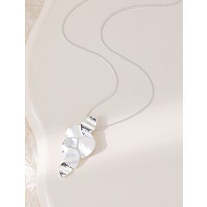 Matisse Leaf Cascade Necklace in Silver N603305S