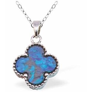 Matisse Paua Shell Clover Necklace P783