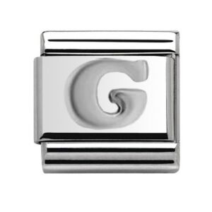 Silver Letter G Charm 29481SS-G