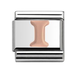 Rose Gold Letter I Charm 29481RS-I