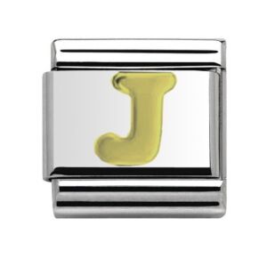 Gold Letter J Charm 29481GS-J