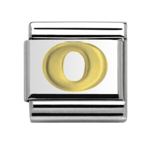 Gold Letter O Charm 29481GS-O
