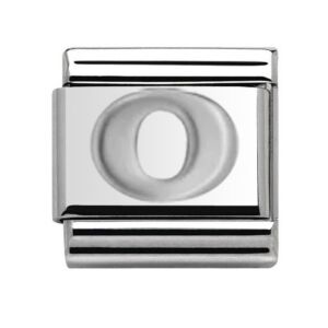 Silver Letter O Charm 29481SS-O